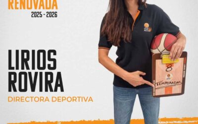 RENOVACIÓN I LIRIOS ROVIRA SIGUE AL FRENTE DEL PROYECTO DEPORTIVO