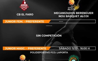 CANTERA I LAS CATEGORÍAS MASCULINAS: JUNIOR Y SÉNIOR PREFERENTE
