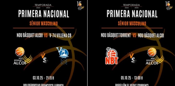 PARTIDOS I SÉNIOR NACIONAL MASCULINO